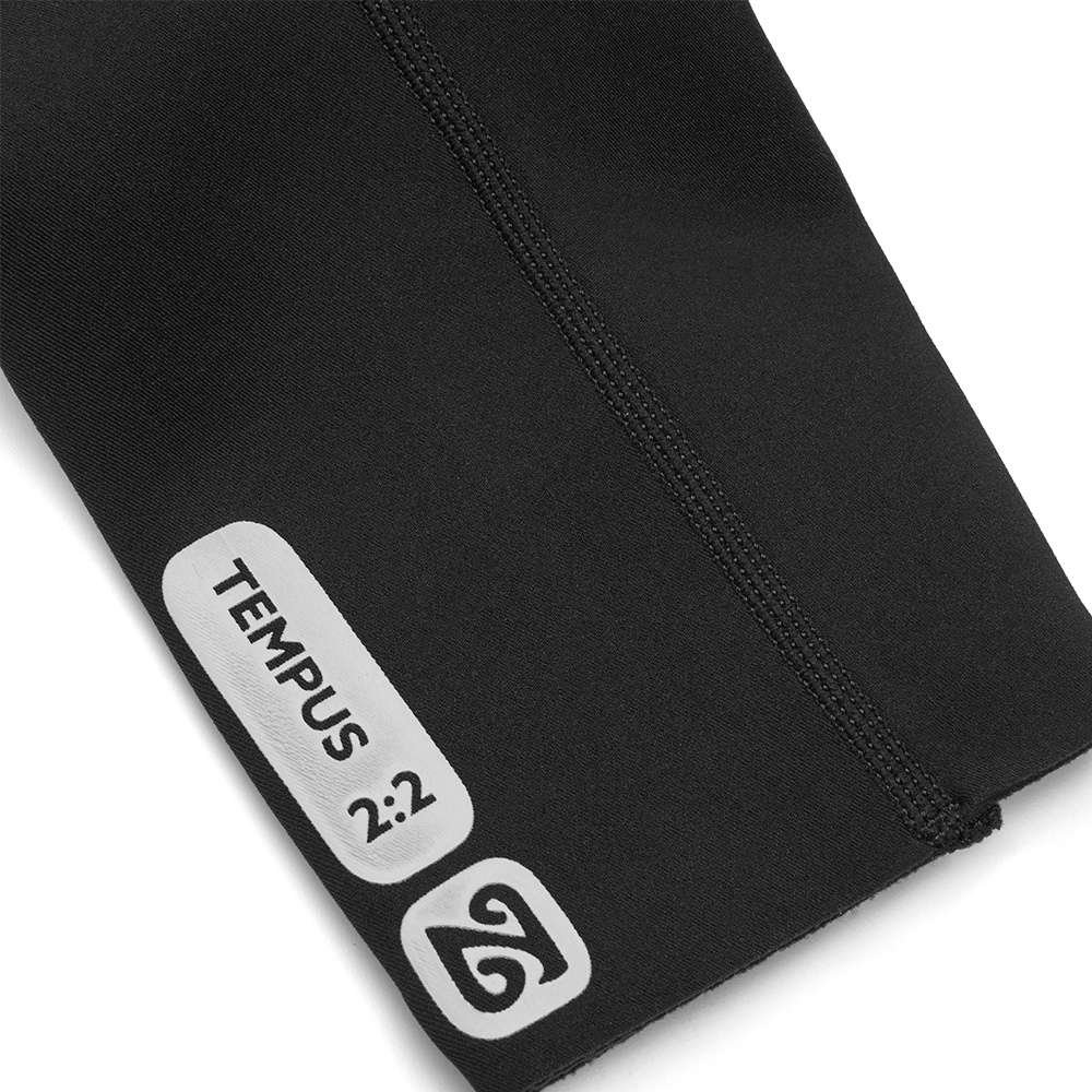 2025 Nyord Da Donna Tempus 2/2mm Chest Zip Shorty Muta N04BA00014 - Black